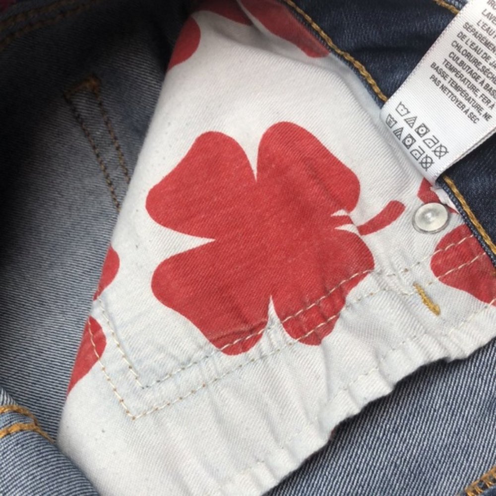 VINTAGE LUCKY BRAND LOLA STRAIGHT JEANS 4/27x30 π - Picture 9 of 12